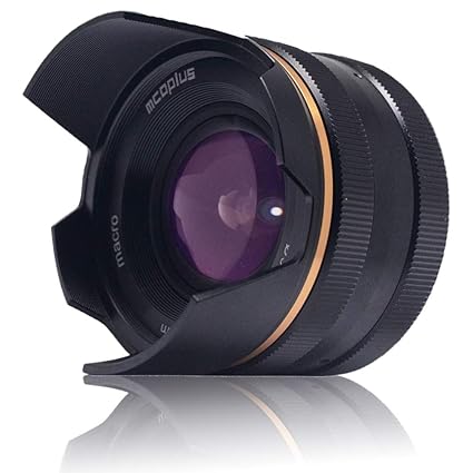 Mcoplus - Lente de Enfoque Manual F3.5 Fuji X de 14 mm, Gran ...