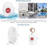 DAYTECH Personal Alarm Elderly Wireless Pager Vibration Caregiver Emergency view 8