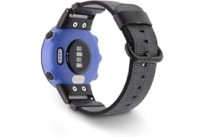 C2D JOY Classic Nylon Weave Band Compatible with Garmin Forerunner 45/45S Band Replacement with Watch Adapters