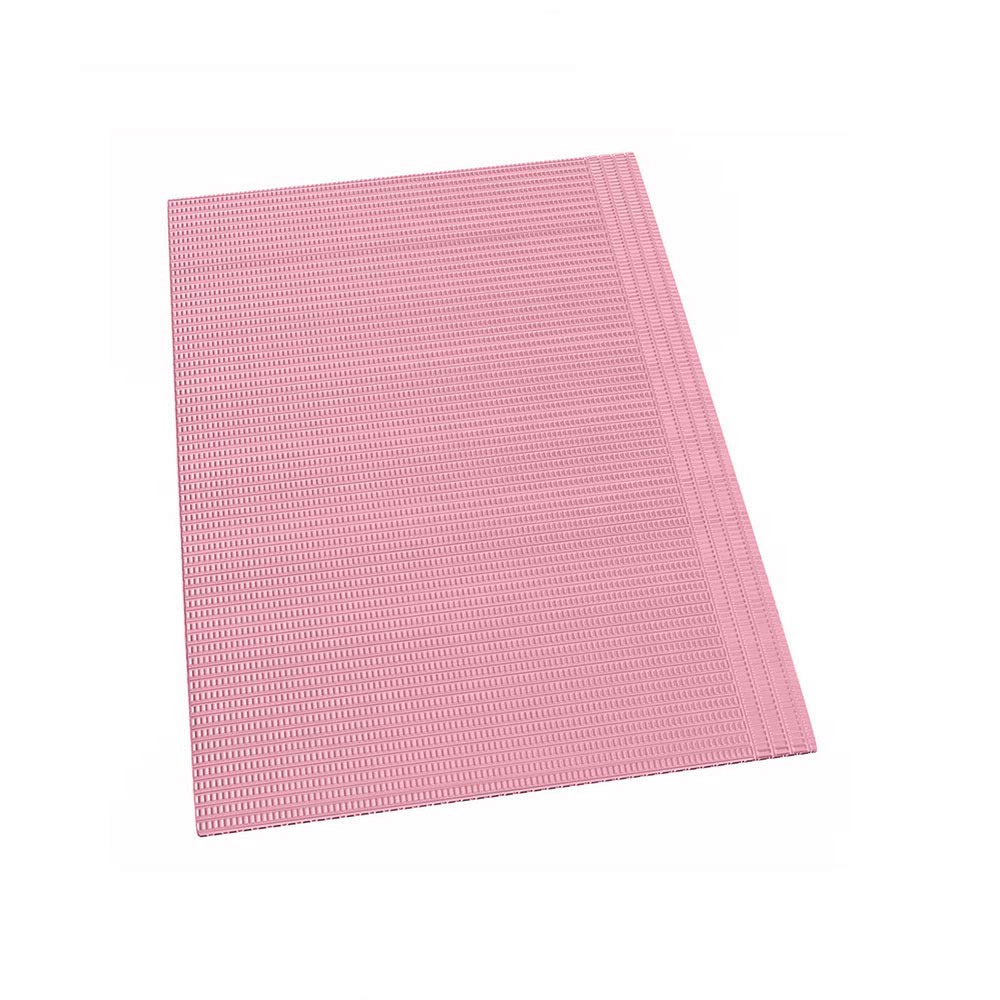 Dental Bibs Disposable Patient Bibs Dental Scarf Towel for Dentist Clinic Use Pink 125PCS