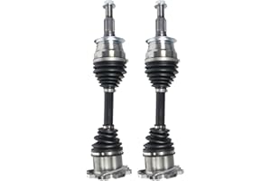 CAROCK CV Axle Front for 2011-2020 Chevy Silverado 2500 HD, 2011-2020 Silverado 3500 HD CV Axle, 2011-2020 GMC Sierra 2500 HD, 2011-2020 GMC Sierra 3500 HD CV Axle Left Right Side(2 Pack)