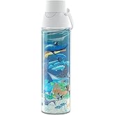 Tervis Venture Lite Guy Harvey - Ocean Scene Made in USA Double Walled Insulated Tumbler Travel Cup Keeps Drinks Cold & Hot, 24oz Water Bottle, Classic
