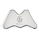 Mount Lai The Vitality Qi Stainless Steel Gua Sha Contour Tool - Face & Body Guasha Tools for Self-Care, Sculpting, Puffiness Relief & Muscle Tension Massage