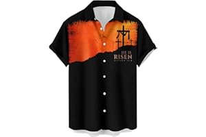 Deer Lady Mens Bowling Shirt 1950s Retro Print Hawaiian Shirts Short Sleeve Casual Button Down Shirt Beach Shirts