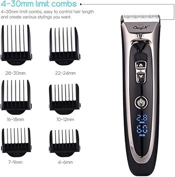 Powerful Professional Hair Clipper Men Hair Trimmer Beard Trimer