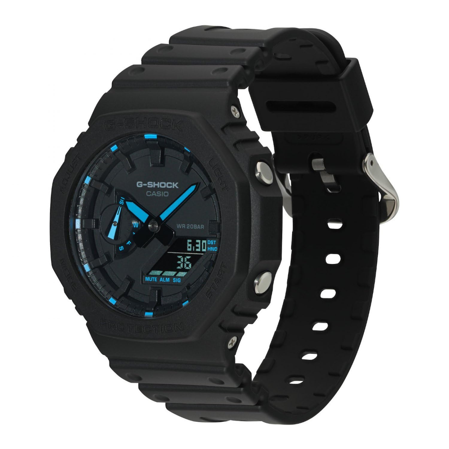 Casio G-Shock Herrenuhr aus Kunstharz und Karbon – CA.GA-2100-1A2ER 2