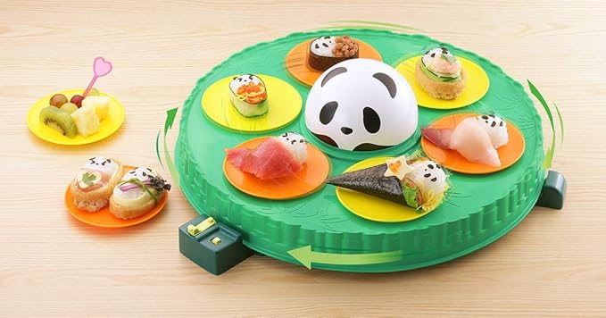 Amazon 超パンダおうちでコロコロ 回転寿し クッキングトイ おもちゃ