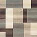 Superior Mid-Century Modern Geometric Design Area Rug, with Jute Backing, Perfect Hardwood, Tile, or Carpet Cover, Ideal for Bedroom, Kitchen, Living Room, Entryway, or Office, 8' x 10', Grey Brown