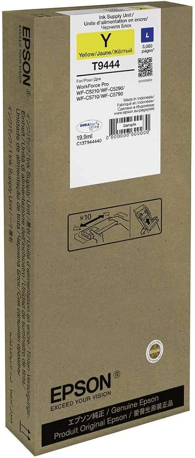 Epson WF-C5xxx Series Yellow Ink Cartridge L 3000 Pages