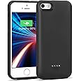 for iPhone 5/5S/SE Battery Case, Wavypo 4000mAh Charging Case Slim Rechargeable Charger Case External Battery Pack Portable P