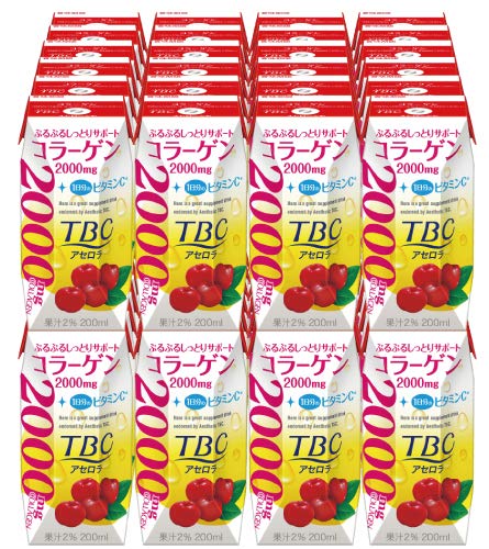 Mua 森永乳業 Tbc コラーゲン アセロラ プリズマ容器 0ml紙パック 24本入 2ケース Tren Amazon Nhật Chinh Hang Fado