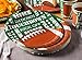 Juvale Football Party Supplies Pack with Plates, Knives, Spoons, Forks, Cups & Napkins, Serves 24