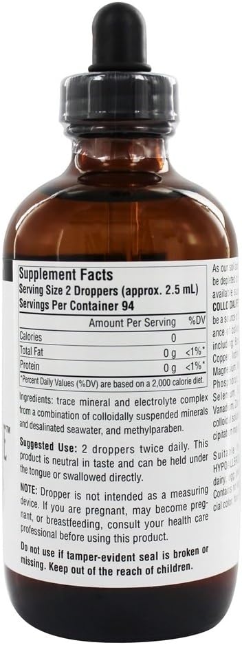 Source Naturals ColloidaLife Trace Minerals & Electrolytes - Dietary Supplement - 8 Fluid oz: Health & Personal Care