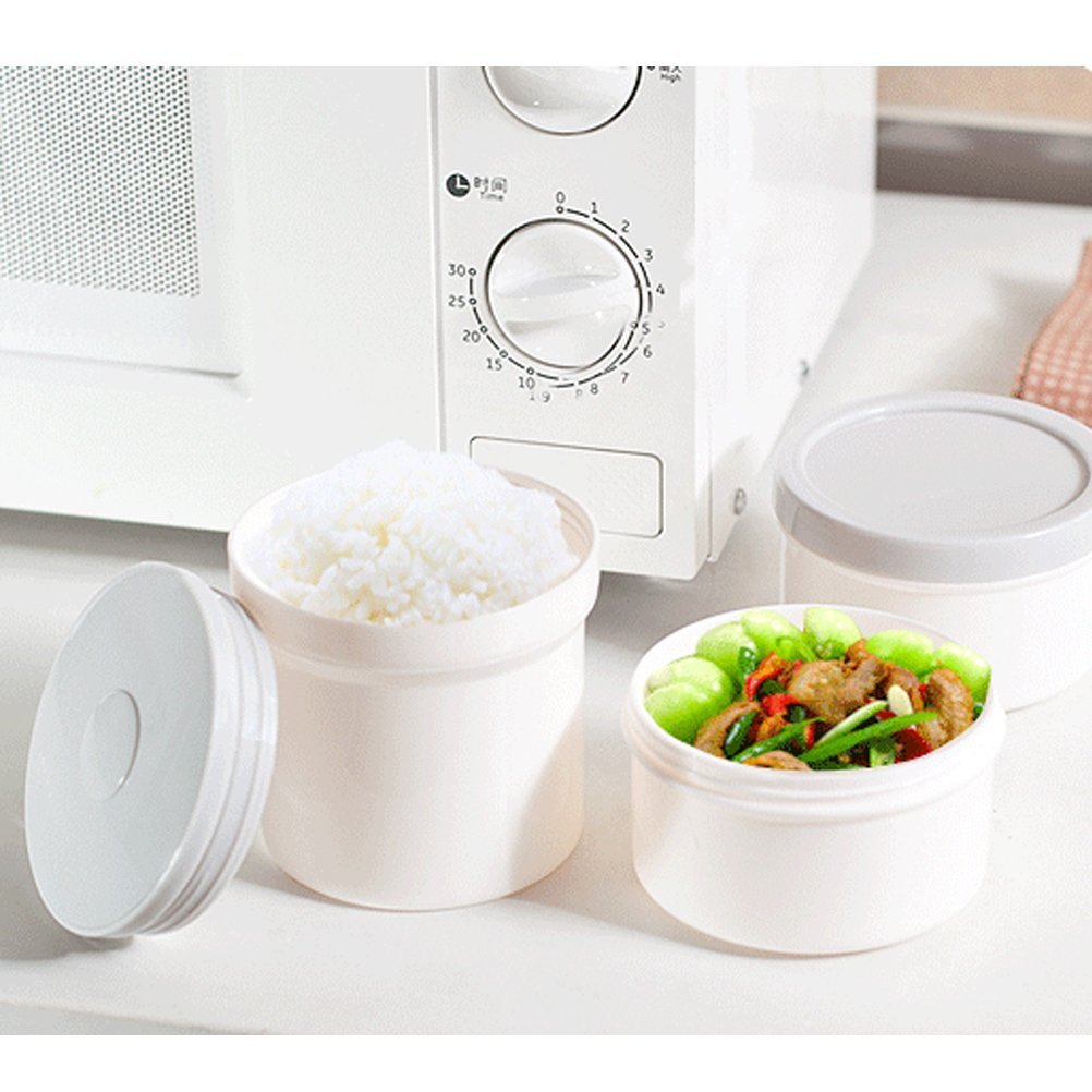 Aoneky paquetes isotérmica para comida caliente para microondas ...