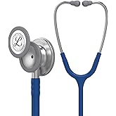 3M Littmann Classic III Monitoring Stethoscope, 5622, More Than 2X as Loud*, Weighs Less**, Stainless Steel Chestpiece, 69 cm
