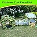 LifeVC Outdoor Indoor Play House Tent Tunnel, Child Playhouse,Play Tent Set for Toddlers Child Kids(Color:Camouflage) for Child