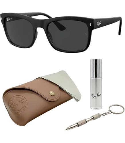 Ray-Ban RB4420 Square Shape Sunglasses with Official RAYBAN