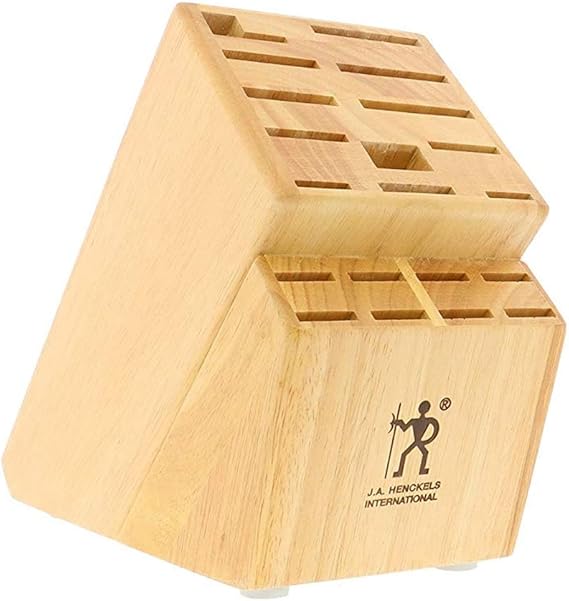 Amazon Com J A Henckels International Forged Premio 18 Piece Block Set Block Knife Sets Kitchen Dining