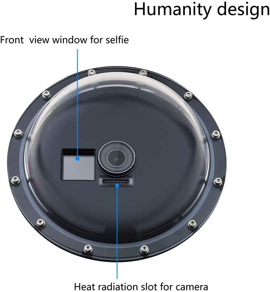 Dji Osmo Action Pro Waterproof Case Waterproof Dome Port For DJI