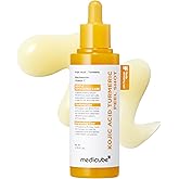 medicube Peel Shot with Kojic Acid Turmeric for Troubled Skin | Gentle Exfoliating Serum with BHA LHA PHA - Dead Skin Cells, Blackheads, Excess Sebum, For Dull &amp; Rough Skin, 2.7 fl.oz