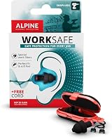 Alpine WorkSafe Ear Plugs 23 dB SNR with Safety Cord view 1