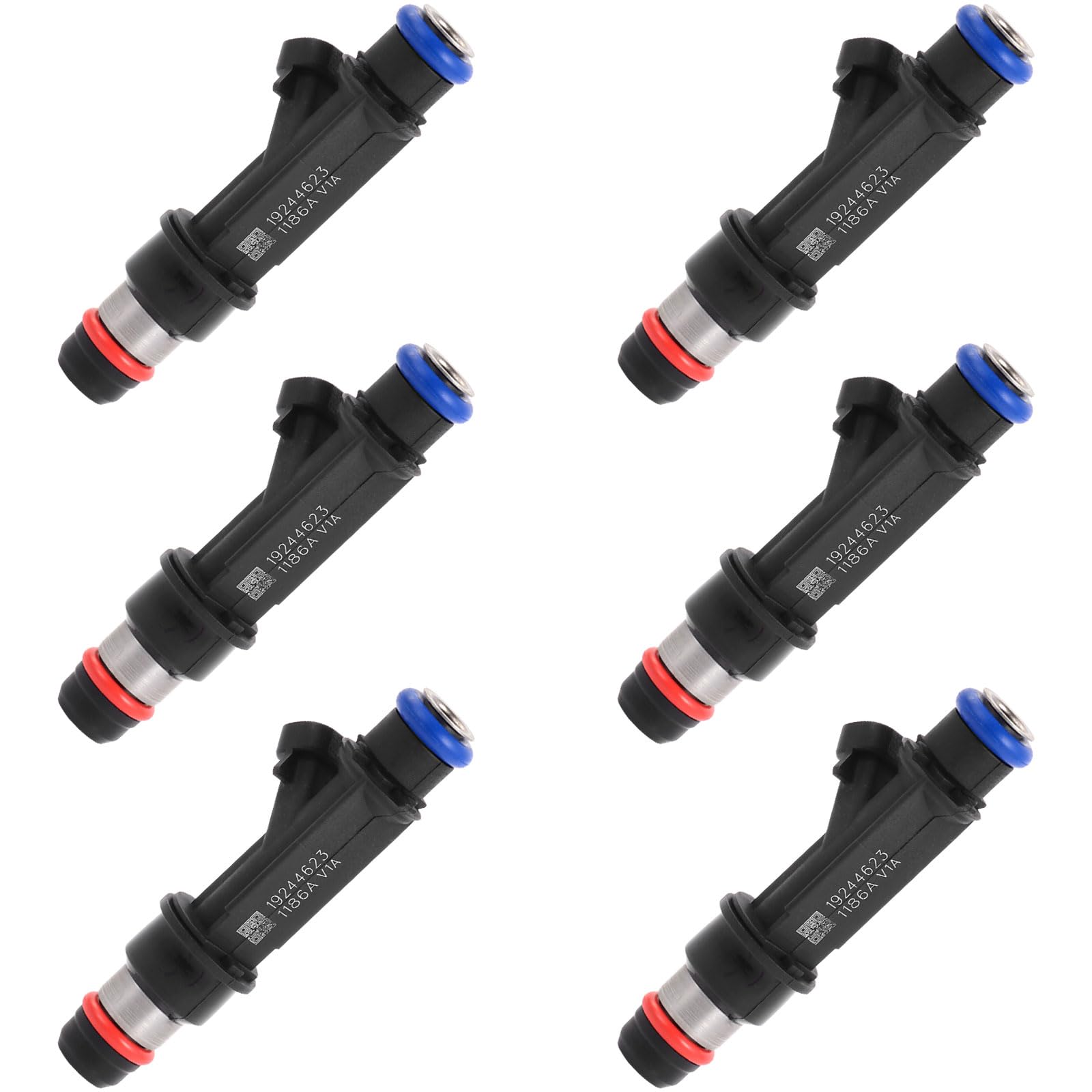 Photo 1 of 2002-2007 GM-LL8 Engine 4.2L Fuel Injectors,Compatible with/Chevy 4.2 Trailblazer,Compatible with/GMC Envoy,Buick-Rainier,Oldsmobile-Bravada |4 Holes| |Set of 6| |OE#19244623|