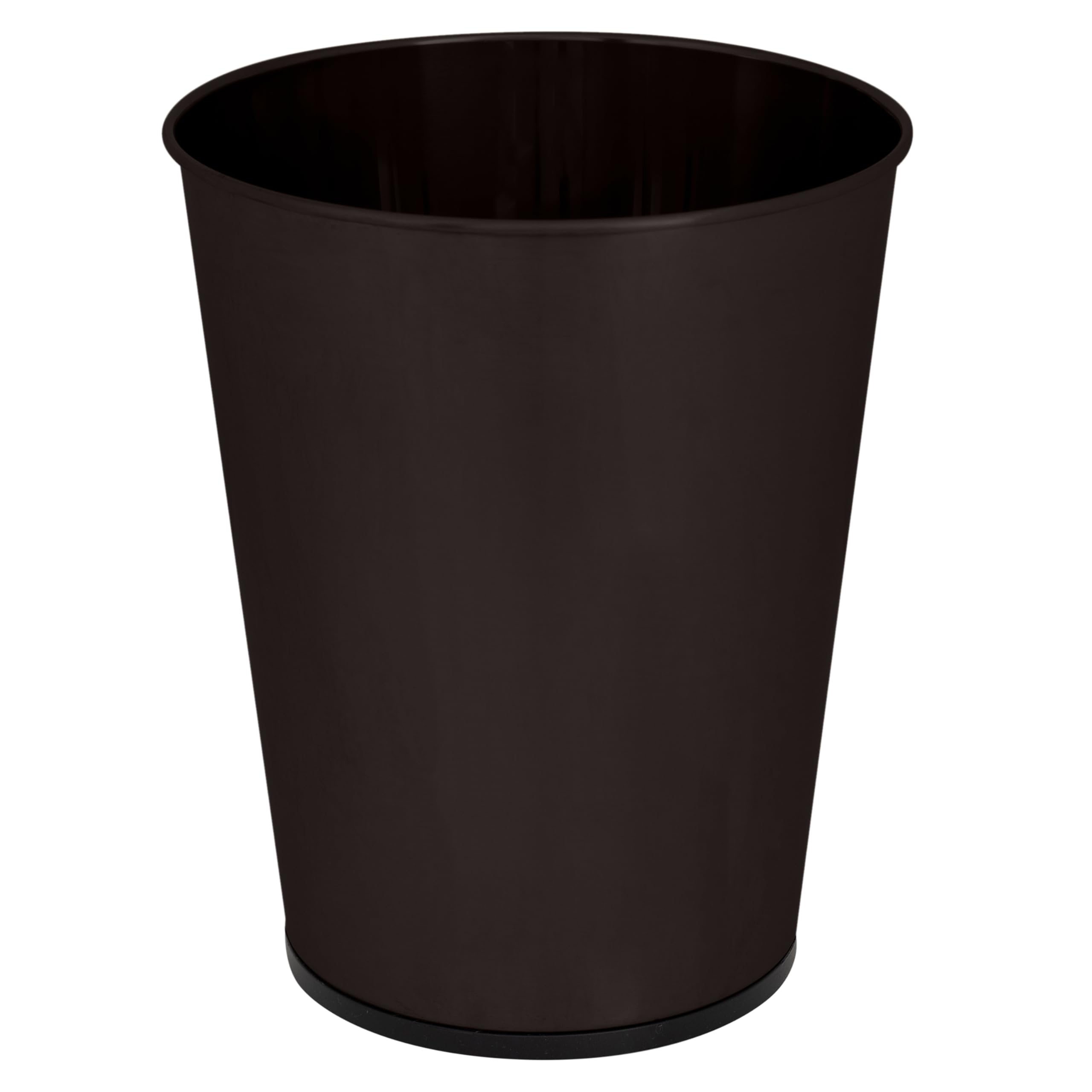 Photo 1 of Bath Bliss 5 Liter Small Wastebasket | Round Open Top | Trash Can | Bathroom | Bedroom | Kitchen | Office | Dorm | Disposal Waste Bin | Garbage | Oil Rubbed Bronze
