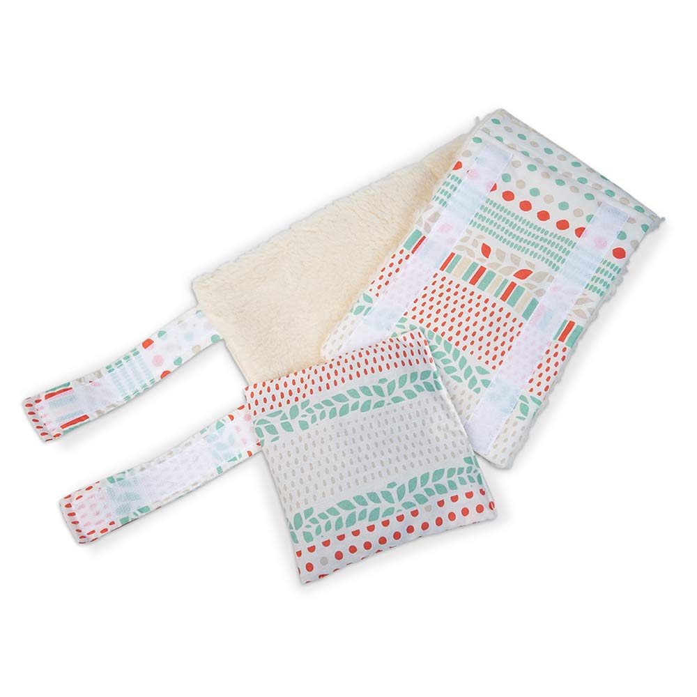 Grünspecht 672-V1 Organic Breast and Belly Wrap, Size 1 (1-12 Months), GOTS