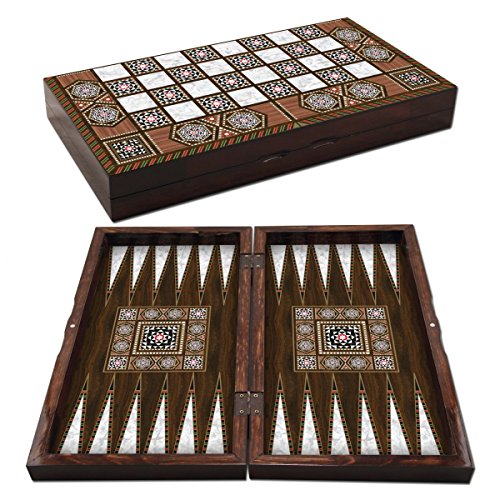 The 19' Magic Star Backgammon Turkish Premium Board Game Set