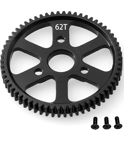 Amazon.com: Hot Racing SSLF254X 54t Slipper Kit & Steel Spur Gear