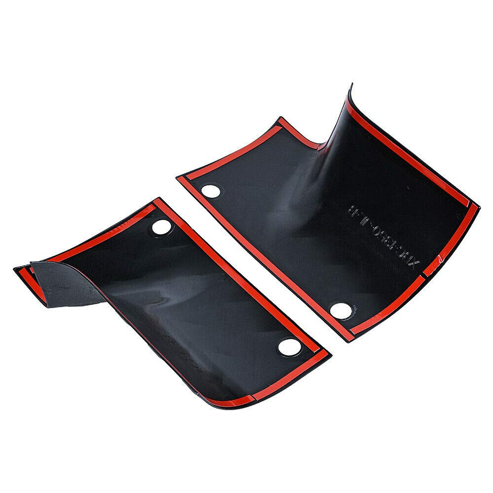 Black Cowl Guards For Toyota FJ Cruiser 2007-2021 - Carbon Steel Hood Side Protectors