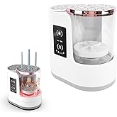 Electric Makeup Brush Cleaner with Dryer, Portable Automatic USB Cosmetic Brushes Cleaner Machine for All Size Makeup Brushes
