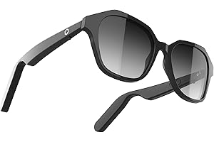 Lucyd - Smart Glasses w/UV Protection for Men & Women - Open Ear, Noise Canceling Wireless Mics, Compatible with Voice Assistants – Penumbra