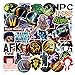 World of Warcraft Popular Game Stickers Laptop Stickers Waterproof Skateboard Snowboard Car Bicycle Luggage Decal 50pcs Pack (World of Warcraft)