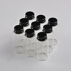 20ML Mini Glass Sealed Bottles With Metal Aluminum