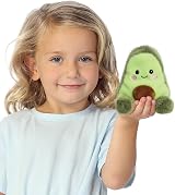 AURORA Palm Pals Airy Avocado 5In Soft Toy Green Brown view 3