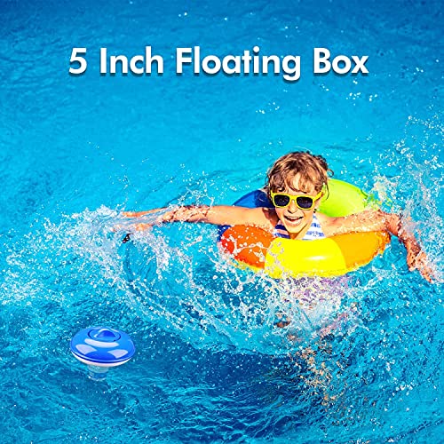 Swimming Chlorine Tablets, 500g Pool Chlorine Tablets with Chlorine Tablets Floater Pool Supplys Chlorinating Tablets Above Ground Pool Accessories for Swimming Pools Hot Tubs Spas