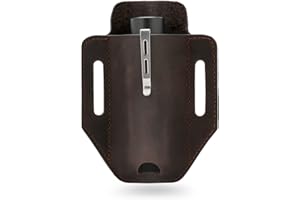 VIPERADE PJ31 Multitool Sheath, Flashlight Holster for Belt, EDC Pocket Pouch Leather for Men, Belt EDC Holster for Multitool