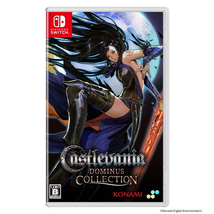 【Amazon.co.jpエビテン限定】Castlevania Dominus Collection 通常版 Switch 3Dクリスタルセット