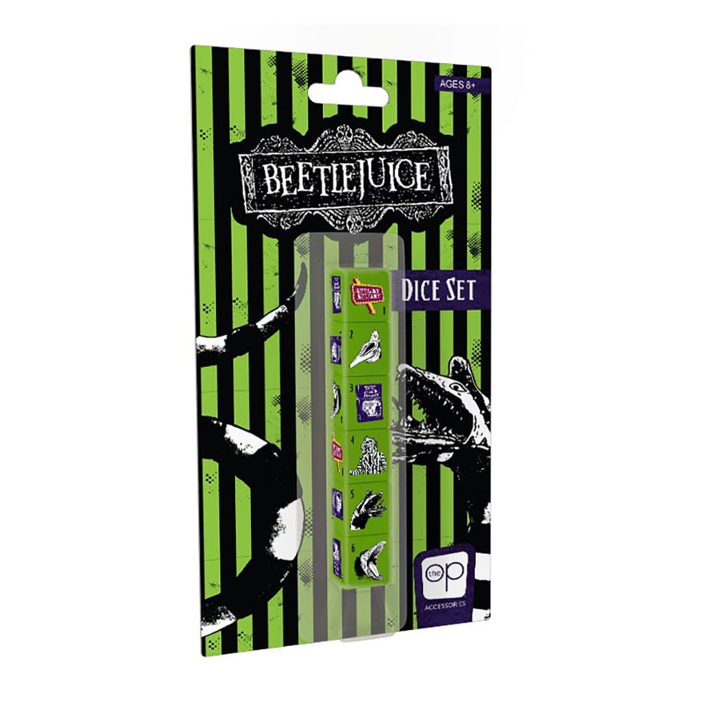 The OP | Beetlejuice | Dice Set | Accessory