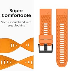 NotoCity Compatible Fenix 5 Band 22mm Width Soft