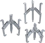 AB Tools 3pc Gear Puller Hub Bearing Removal Pulley Tool Set 3" 4" 6" Internal view 4
