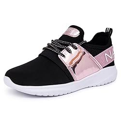 Nautica Kids Girls Lace-Up Fashion Sneaker Athletic