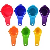 Measuring Cups Set of 7, Assorted Colors
