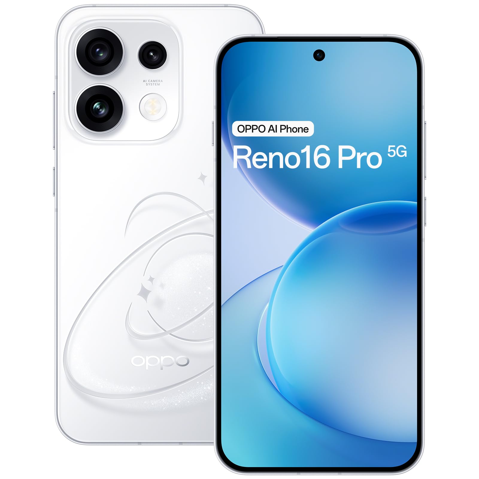 OPPO Reno16 Pro 5G, 200MP Cam,...