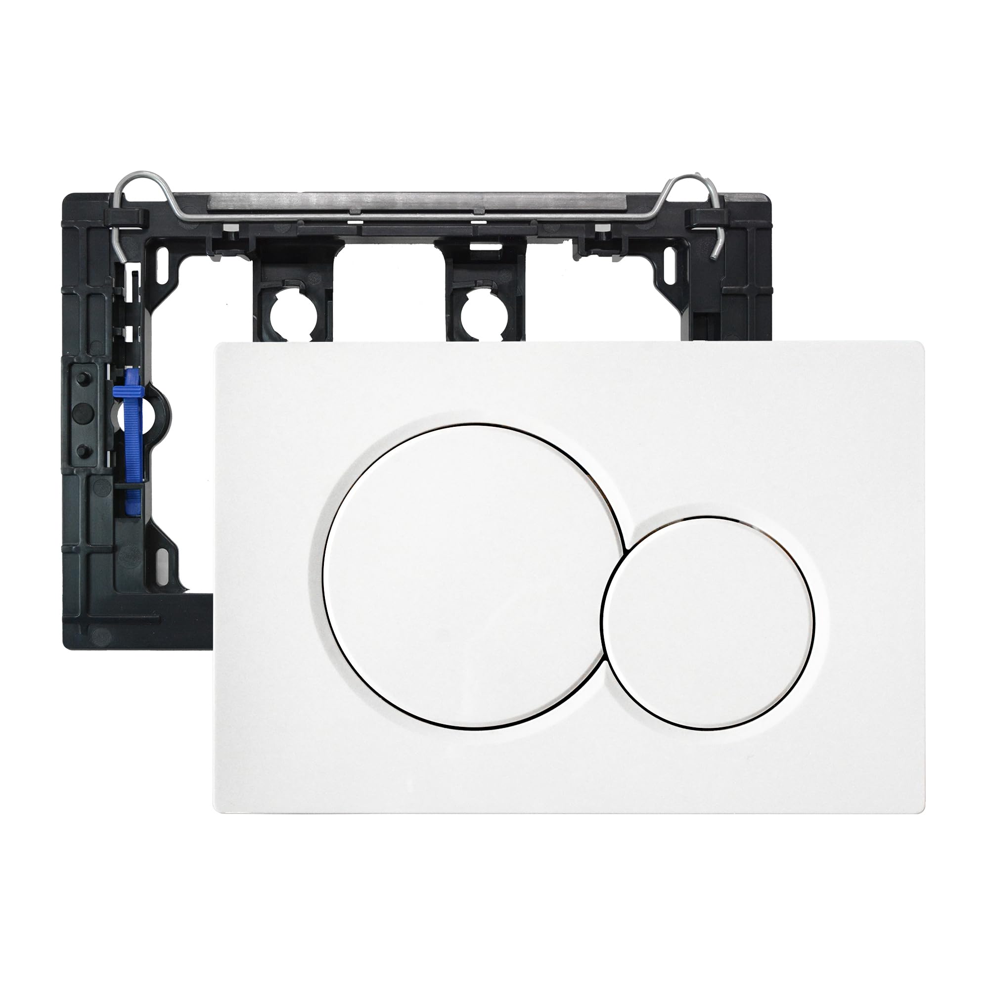 SANIT Lid With Knob (for Sink 936, Color White Alpine, Control Plate For Toilet Flushes) 01.514.01.0000 - View #7