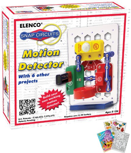 snap circuits motion electronics exploration kit