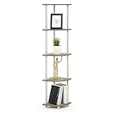Furinno Turn-N-Tube 5 Tier Corner Display Rack
