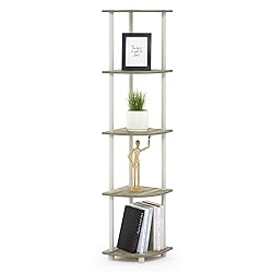 Furinno Turn-N-Tube 5 Tier Corner Display Rack