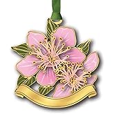 Beacon Design Cherry Blossoms Namedrop Ornament, 2.6-Inch, Multicolor